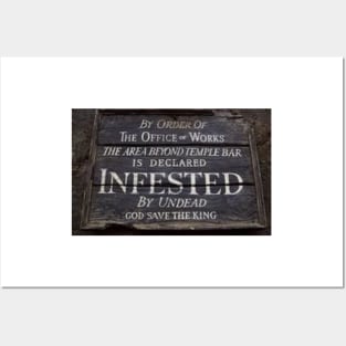 Infested Notice Posters and Art